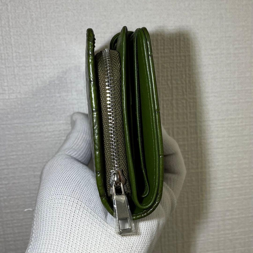 ★限定セール【新品・未使用】クロコダイル 二つ折り財布　シャムワニ
