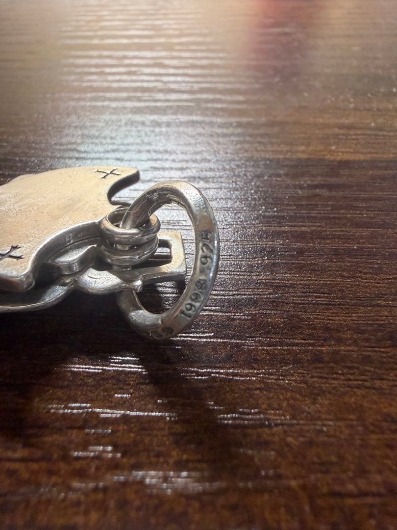 クロムハーツ　スリートリンケッツ　後期　Oリング仕様 鑑定品