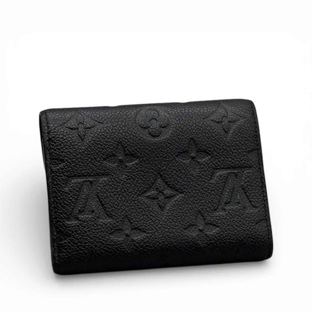 ルイヴィトン　アンプラント　ポルトフォイユ　ヴィクトリーヌ　三つ折り財布　財布