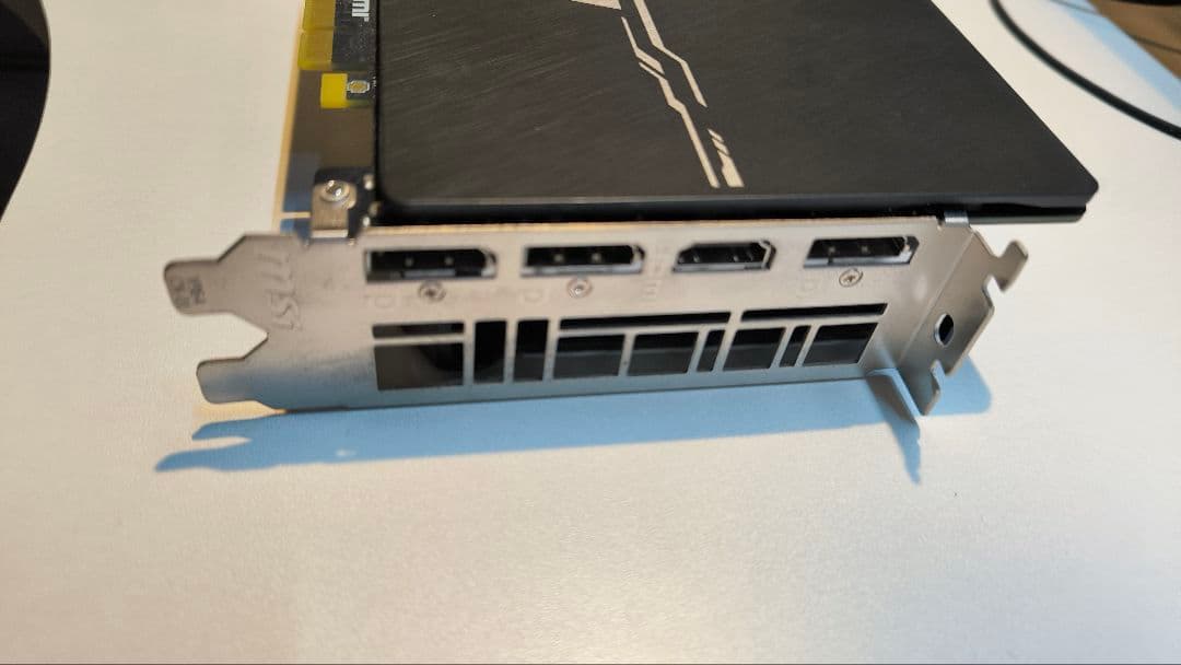 MSI GTX 1660 6gb 動作問題なし