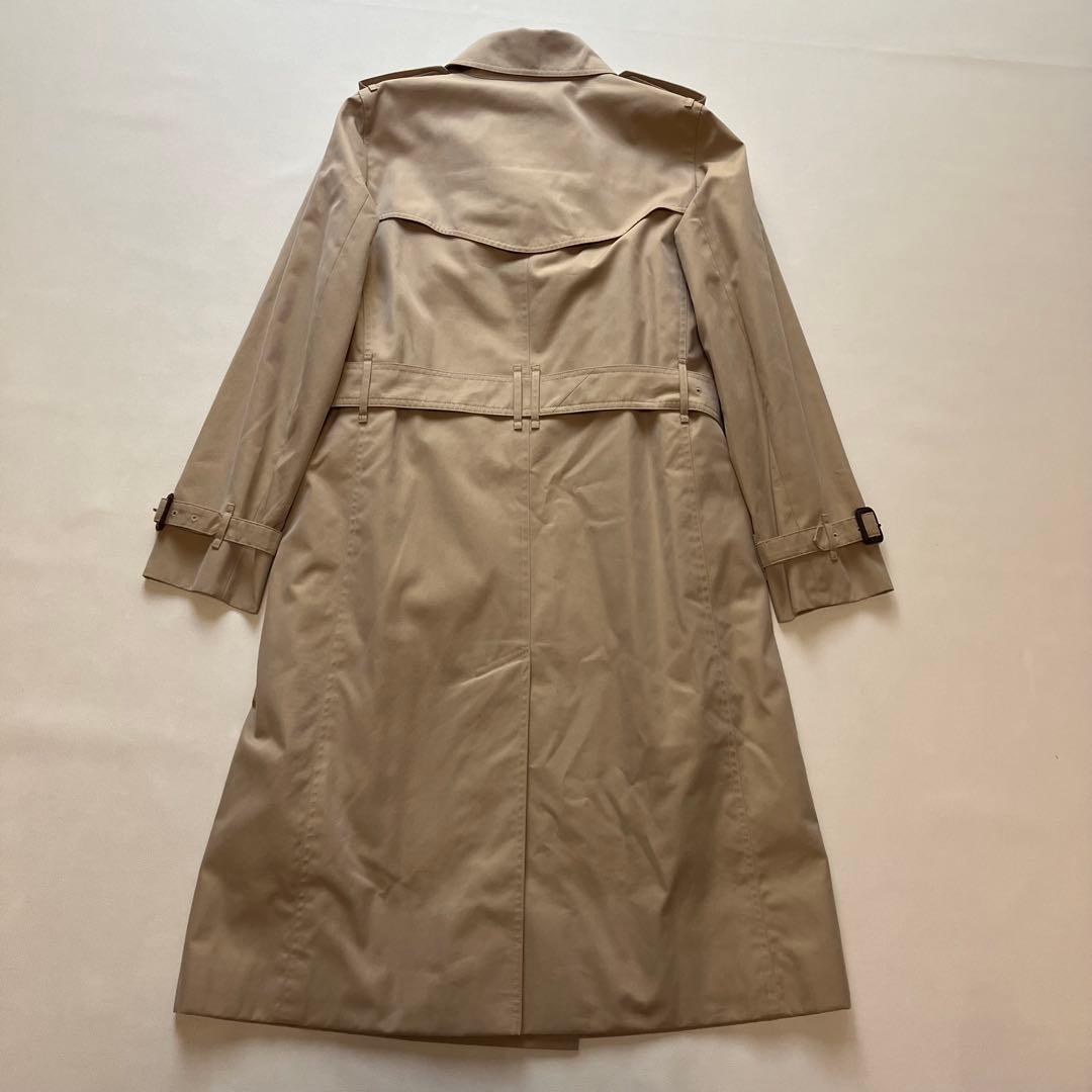 美品 バーバリーロンドン ハニーベージュ トレンチコート 38 丈100