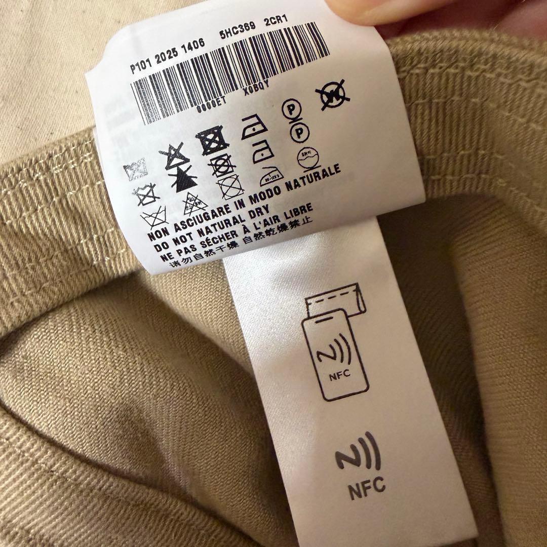 【土日限定値下げ】miu miu デニム ベースボールキャップ ベージュS