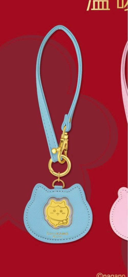 ヨ*ン様 ちいかわハチワレ　CHOW TAI FOOK周大福Chiikawa キ