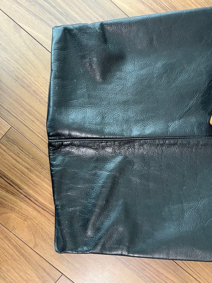 【希少】【united tokyo】カーフレザートート ブラック