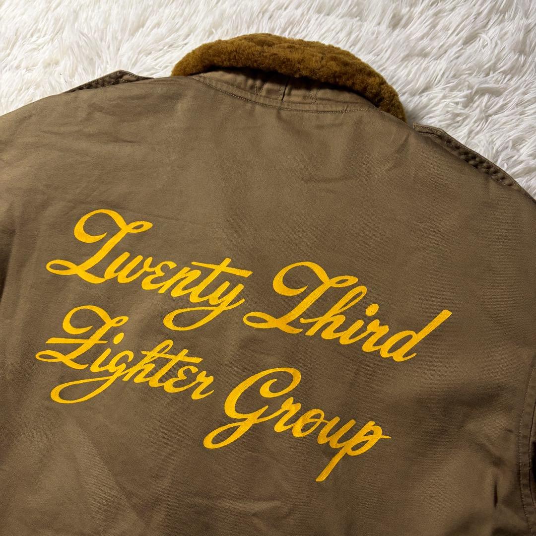 美品■バズリクソンズ　フライトジャケット　B-10 フライングタイガー　42