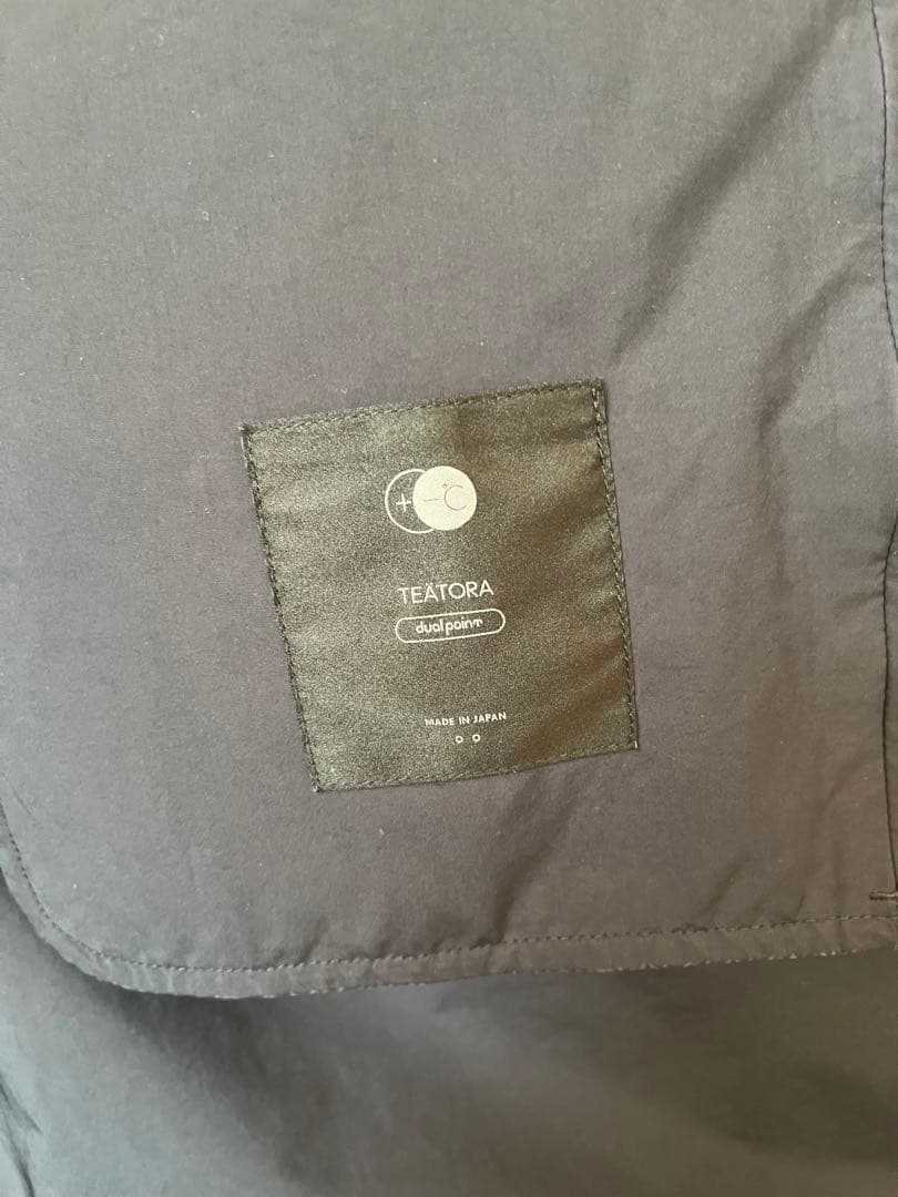 ジャケット・アウター TEATORA DEVICE COAT DUAL POINT NAVY