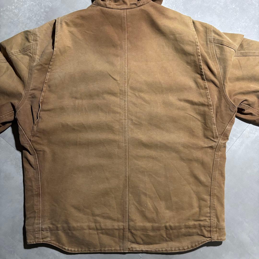 貴重size カーハート carhartt デトロイトジャケット　シエラ　茶色