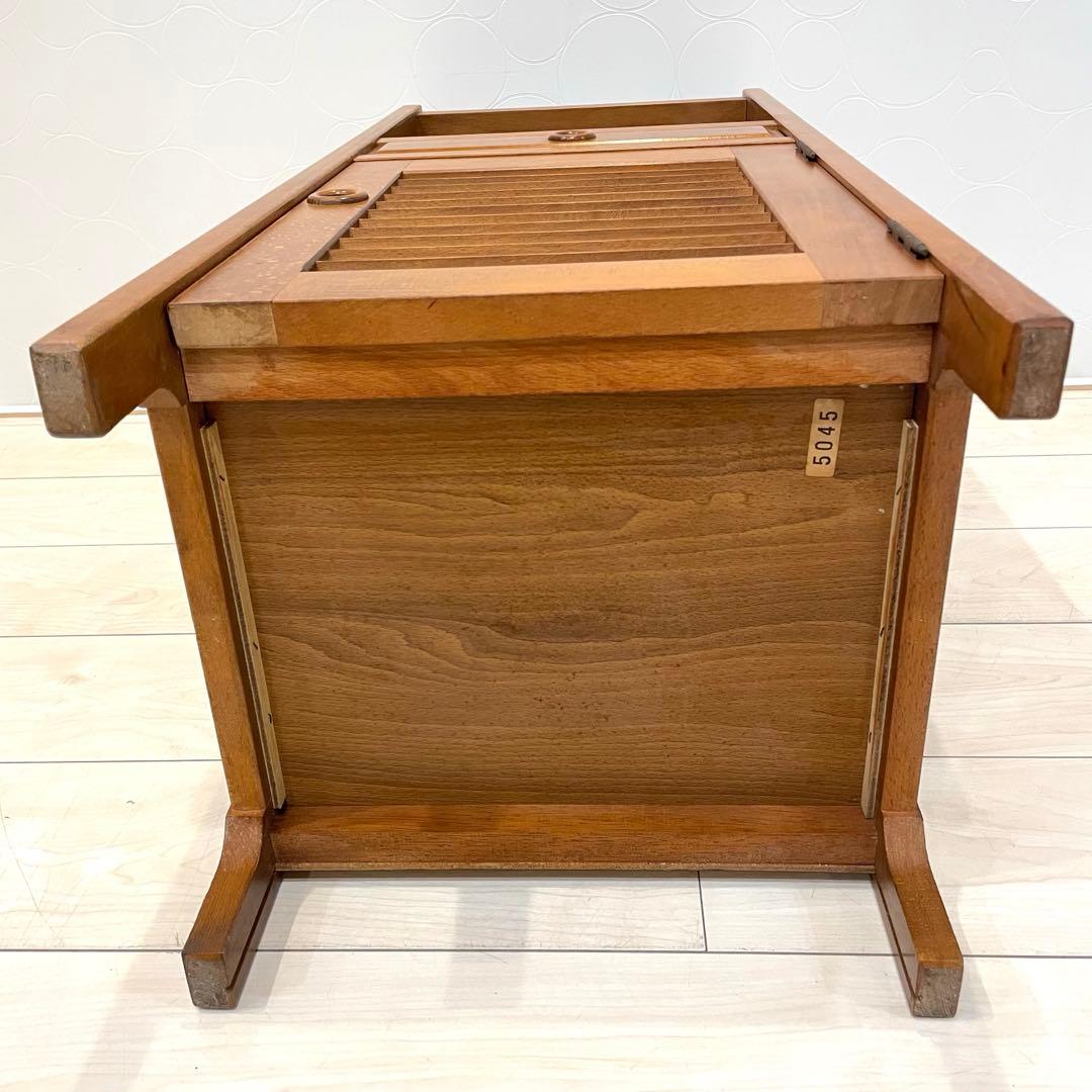 【Karimoku】カリモク サイドキャビネット 電話台 花台 飾り台 収納家具