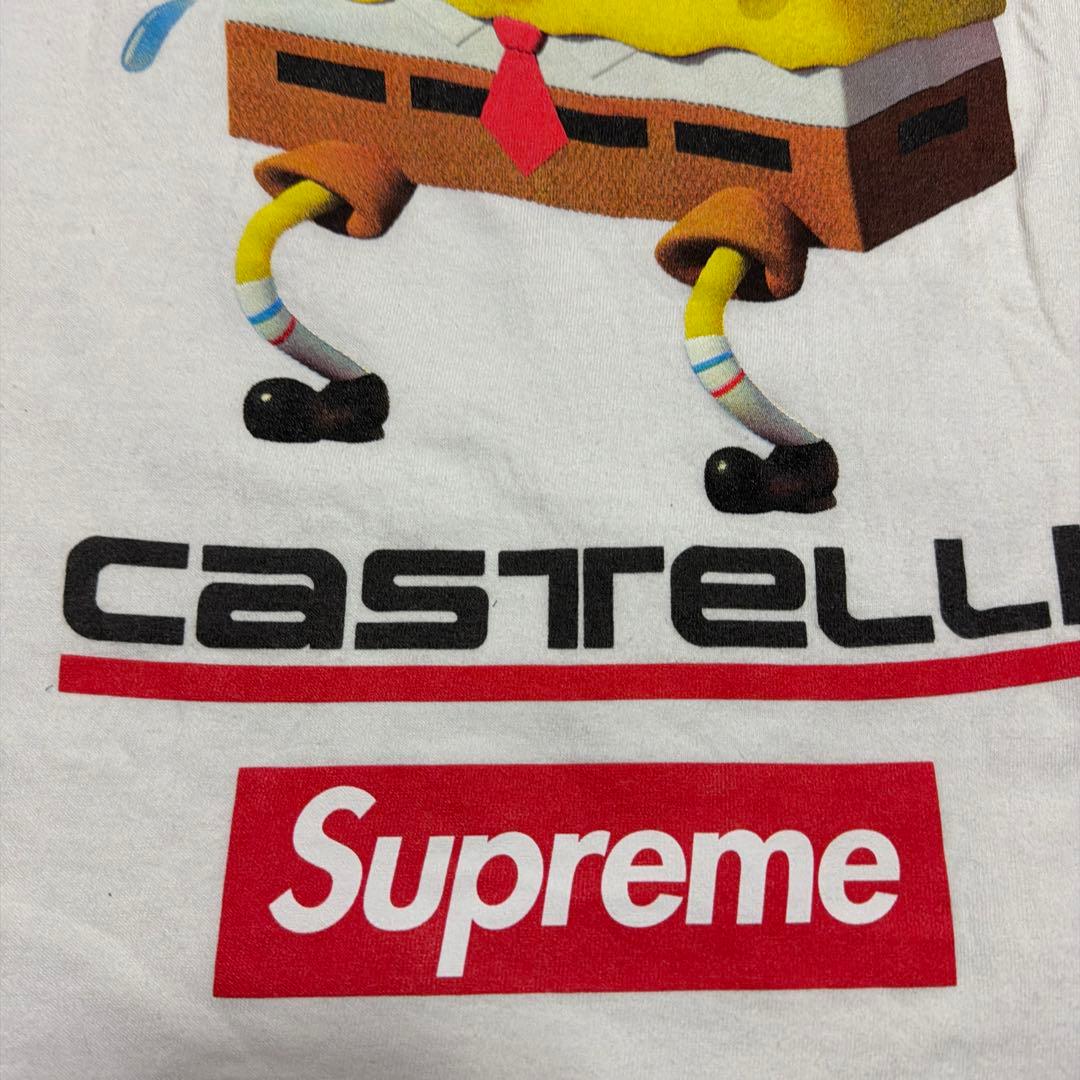 Supreme SpongeBob CastelliRacing ロンt S 白