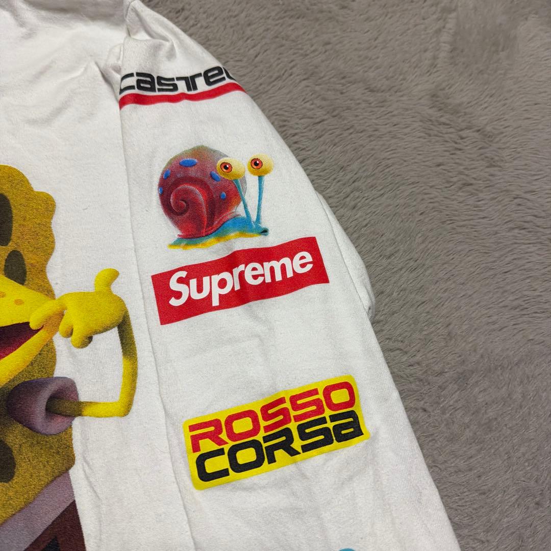 Supreme SpongeBob CastelliRacing ロンt S 白
