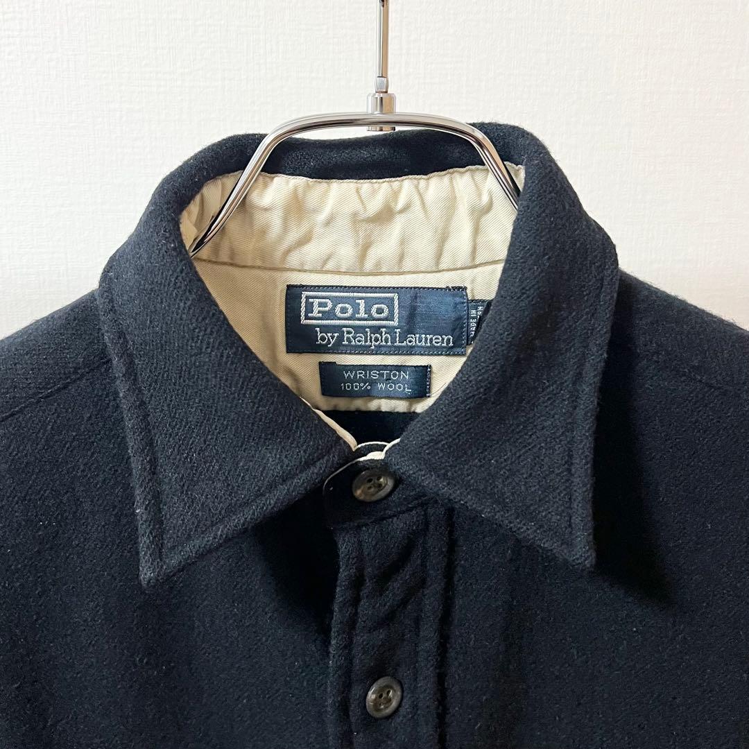 90’s Polo Ralph Lauren WRISTON ウールシャツ