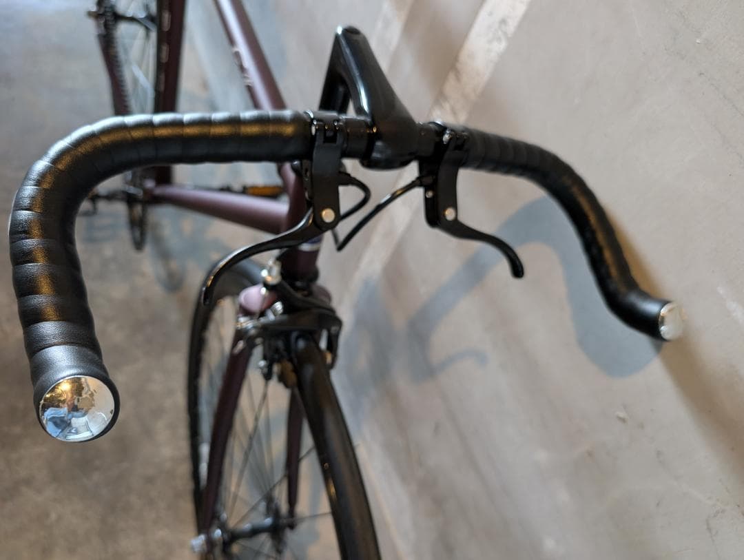 Fuji Feather シングルスピード バイク サイズ52 マットワイン