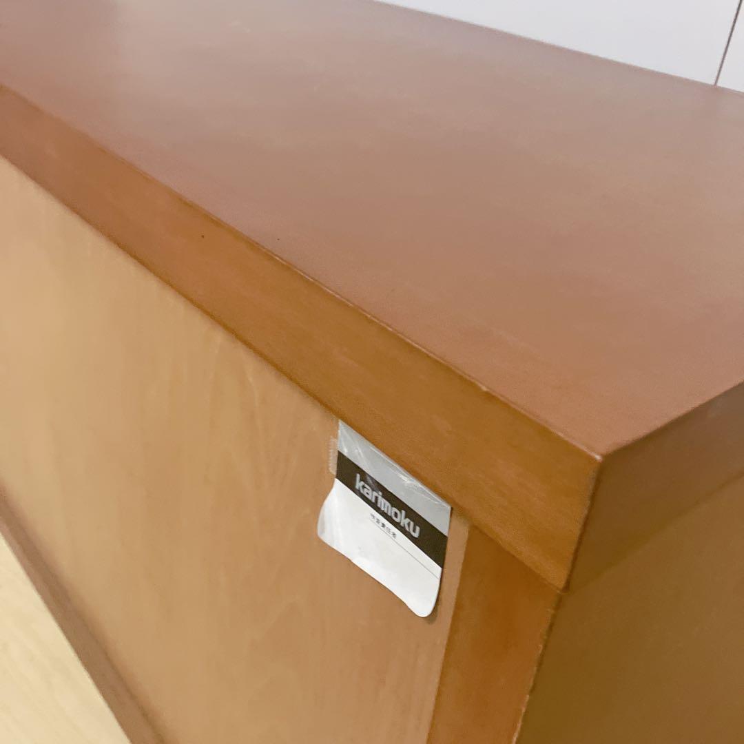 karimoku カリモク　チェスト　木製　天然木　サイドチェスト　箪笥　4引出
