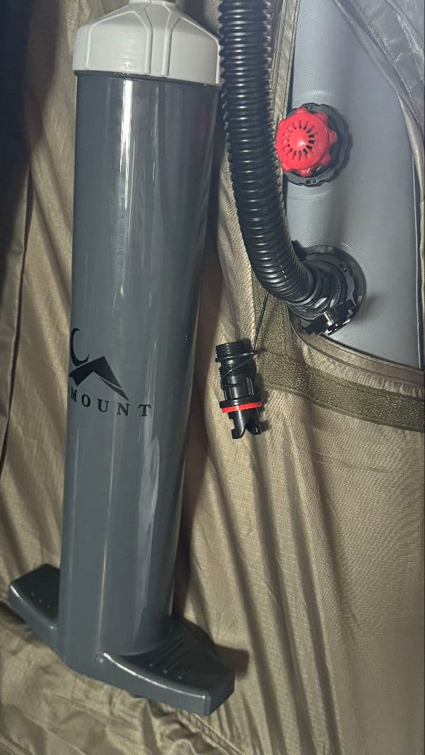 TOMOUNT エアーテント 12㎡ 4〜6人用 前室付き 耐水圧3000mm