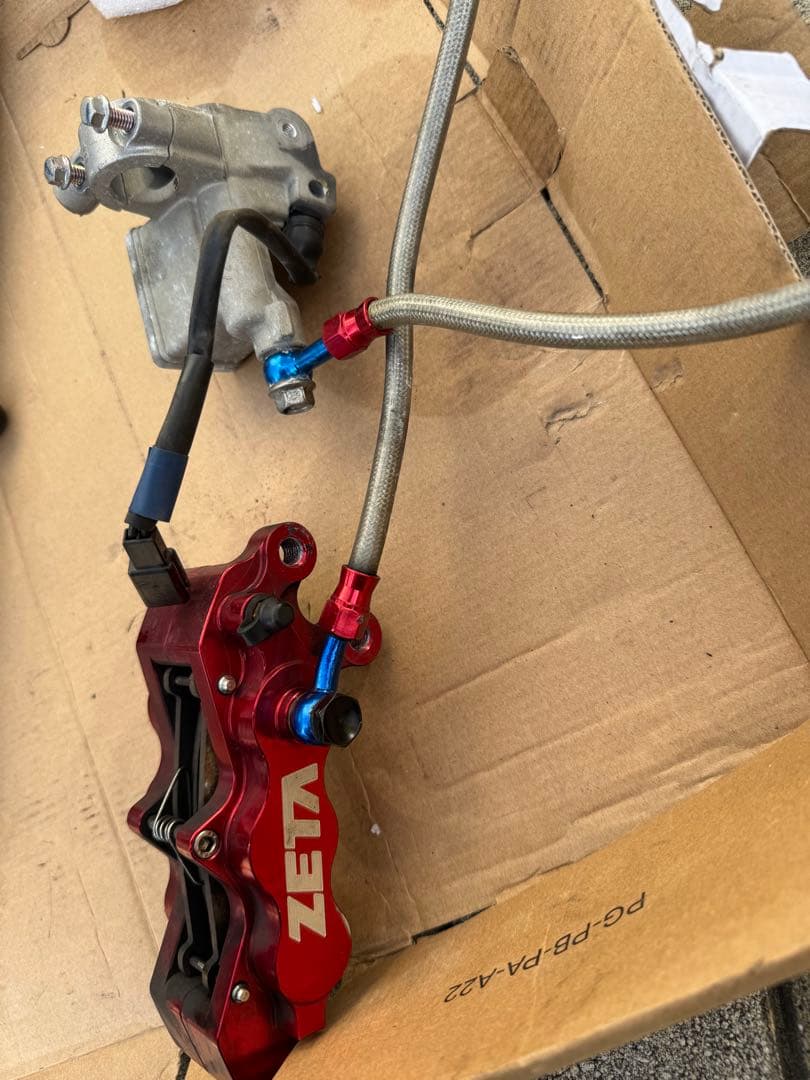 は*ん様 ZETA ブレーキキャリパー ワンオフ　40mm