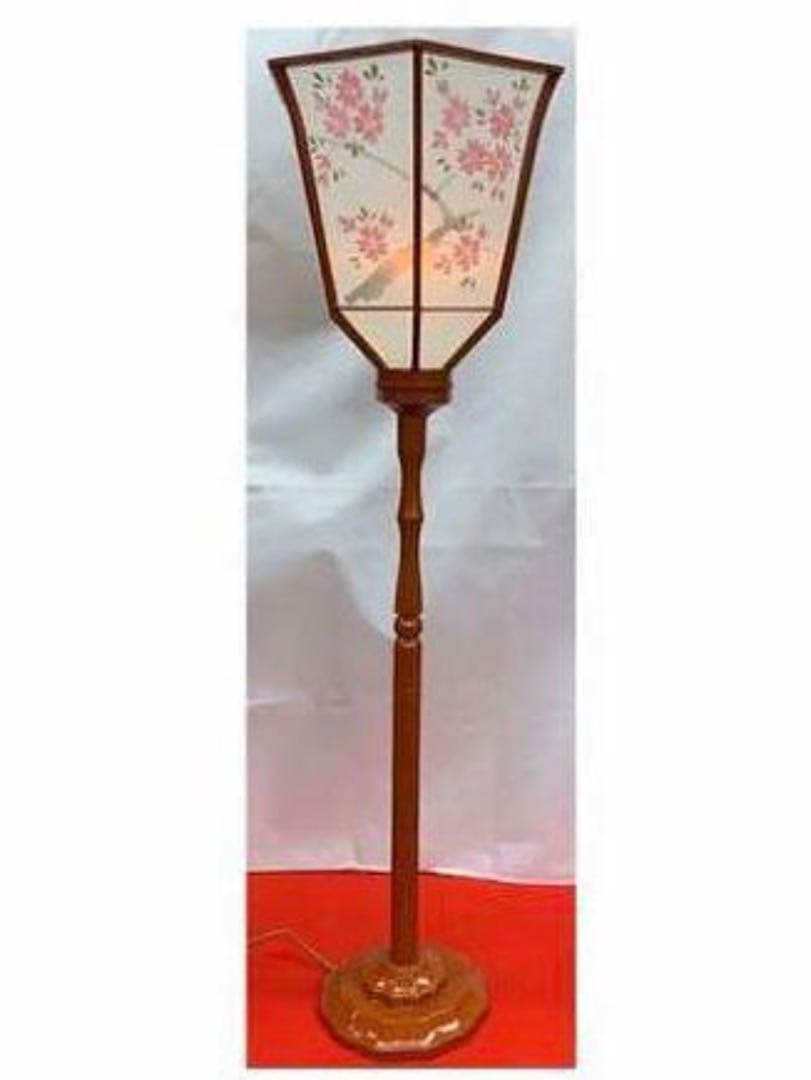 六角型 一本足 インテリア雪洞