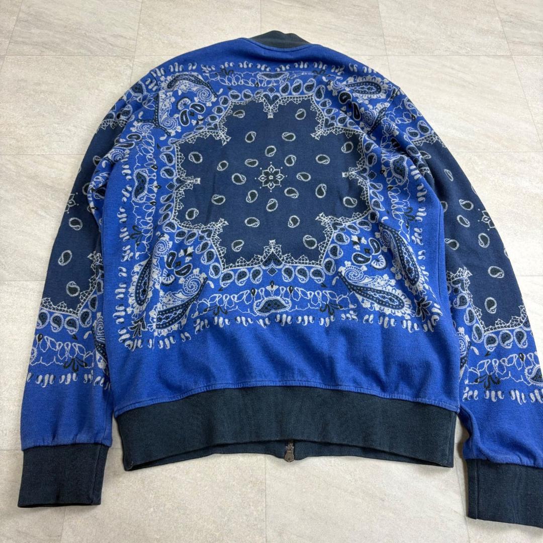 ETRO エトロ ブルゾン ジャケット ペイズリー ドライバーズ 青