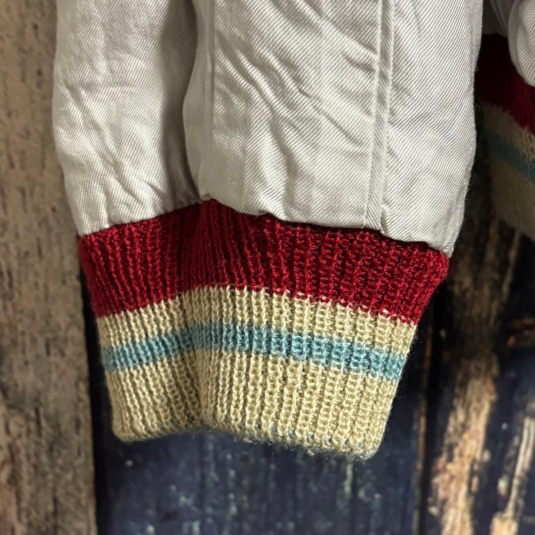 傑作柄‼︎ALASKAテーラー東洋BEAMS別注Lサイズアラスカビームススカジャン