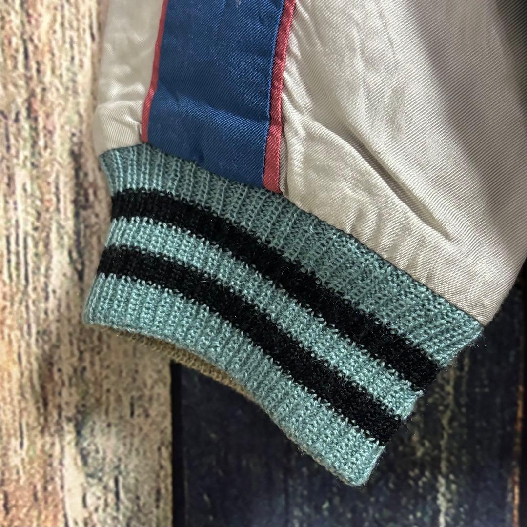 傑作柄‼︎ALASKAテーラー東洋BEAMS別注Lサイズアラスカビームススカジャン