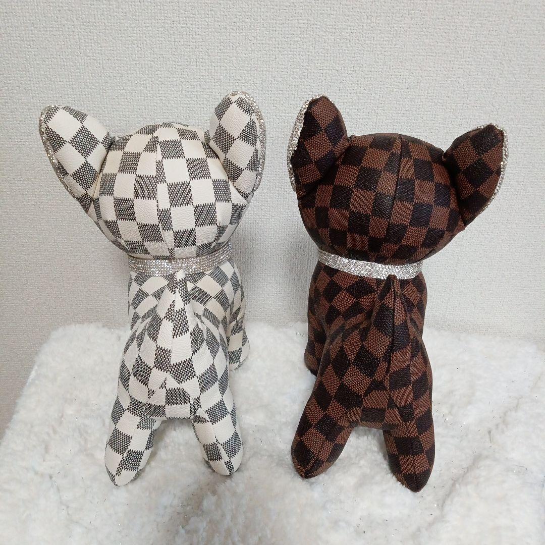 お値下げしました。フレンチブルドッグ 置物 2体セット