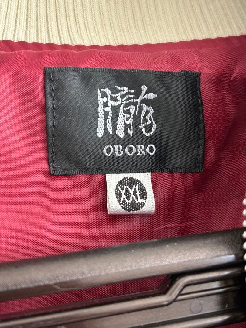 OBORO スカジャン XXL ブラック 鷲刺繍