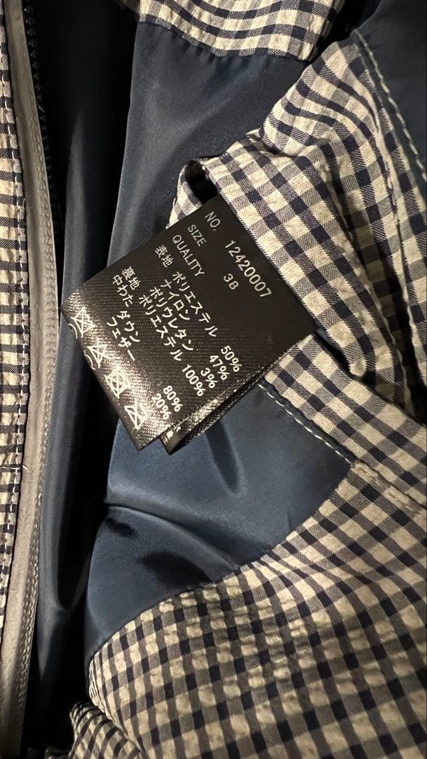 正規品TODAYFUL Check Dawn Jacket 38当日発送