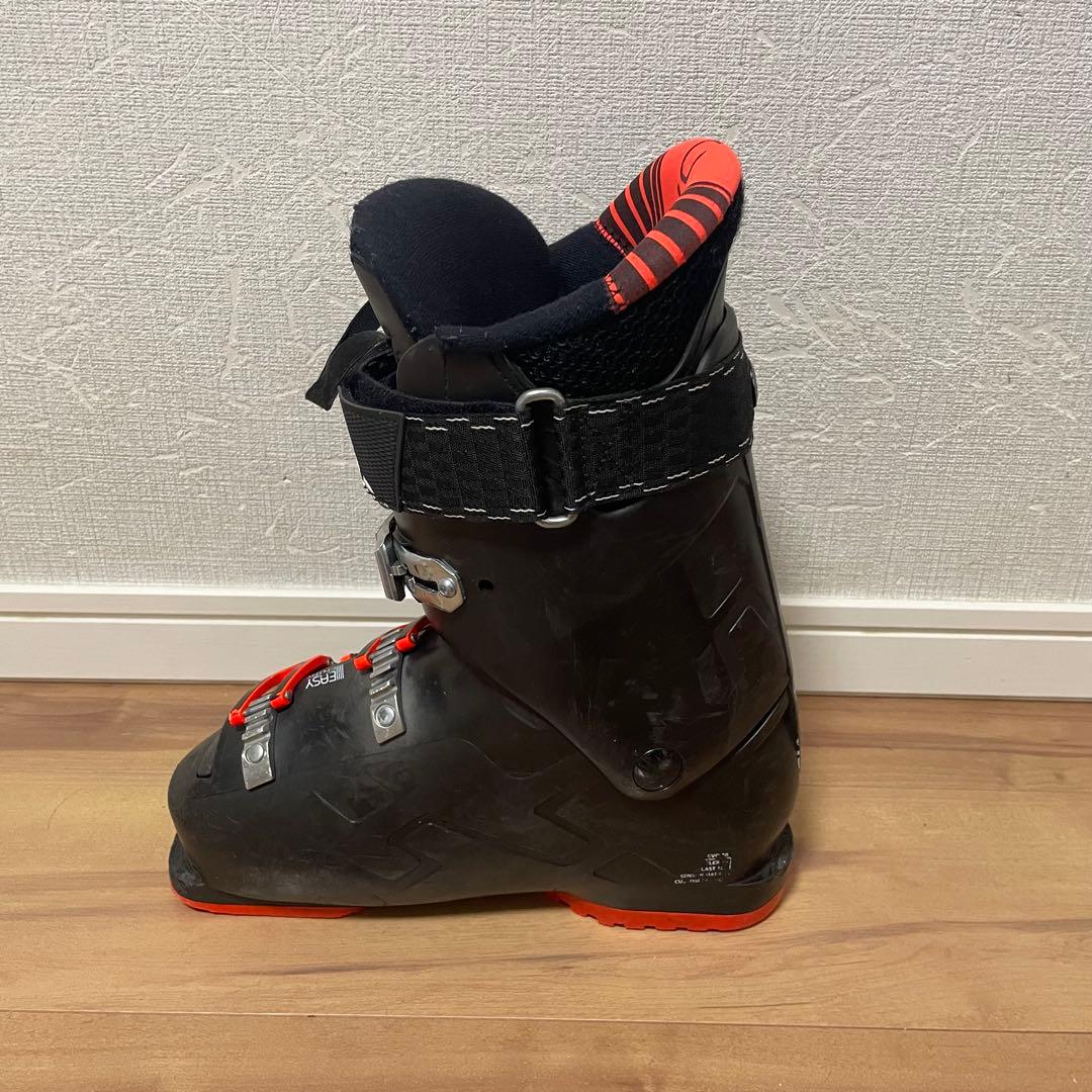 FISCHER150cm ROSSIGNOL24.5cmストック付きスキーセット