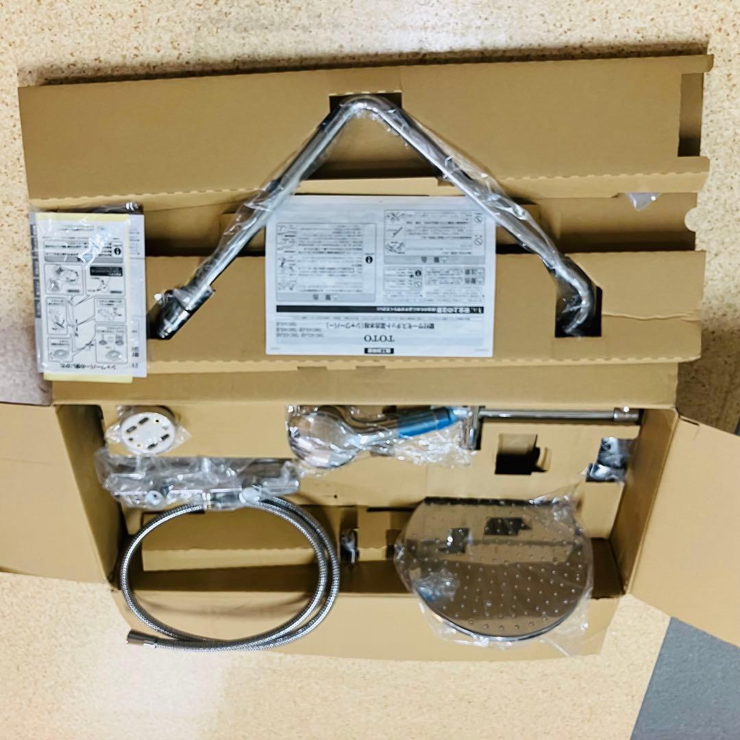 TOTO 壁付サーモスタット混合水栓（シャワーバー） TBW07406J