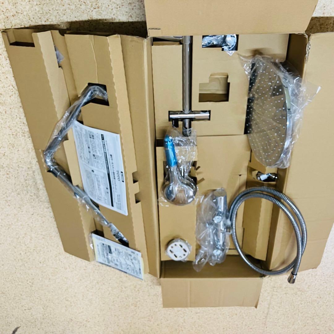 TOTO 壁付サーモスタット混合水栓（シャワーバー） TBW07406J