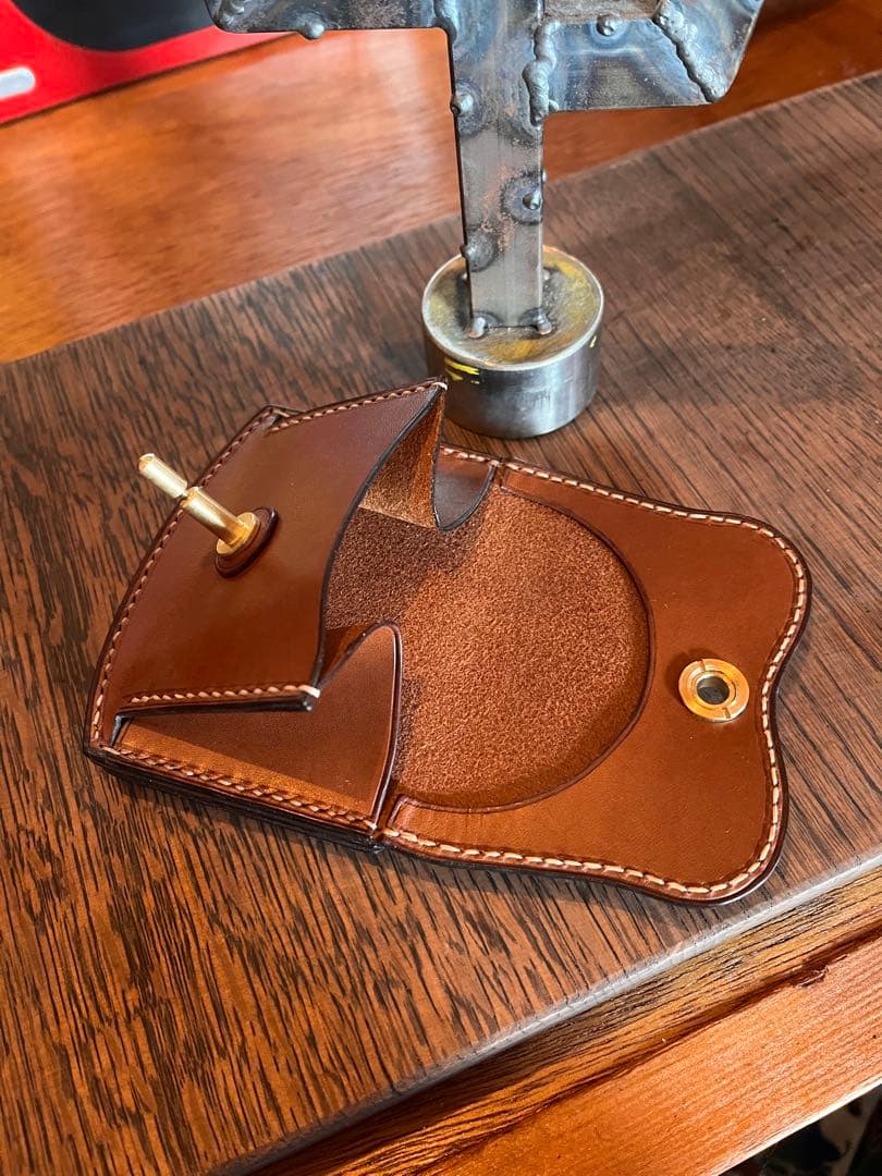 レザー マネークリップ 財布 革財布