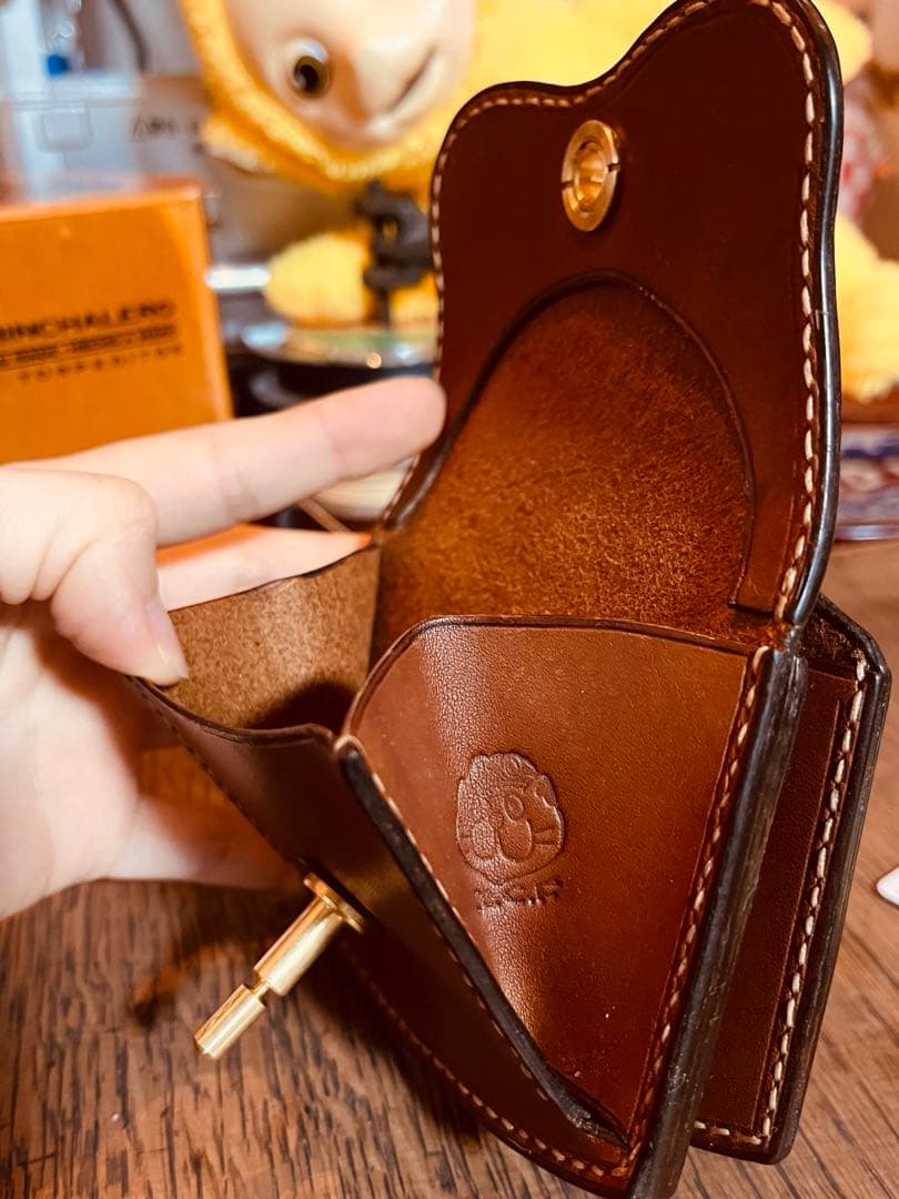 レザー マネークリップ 財布 革財布