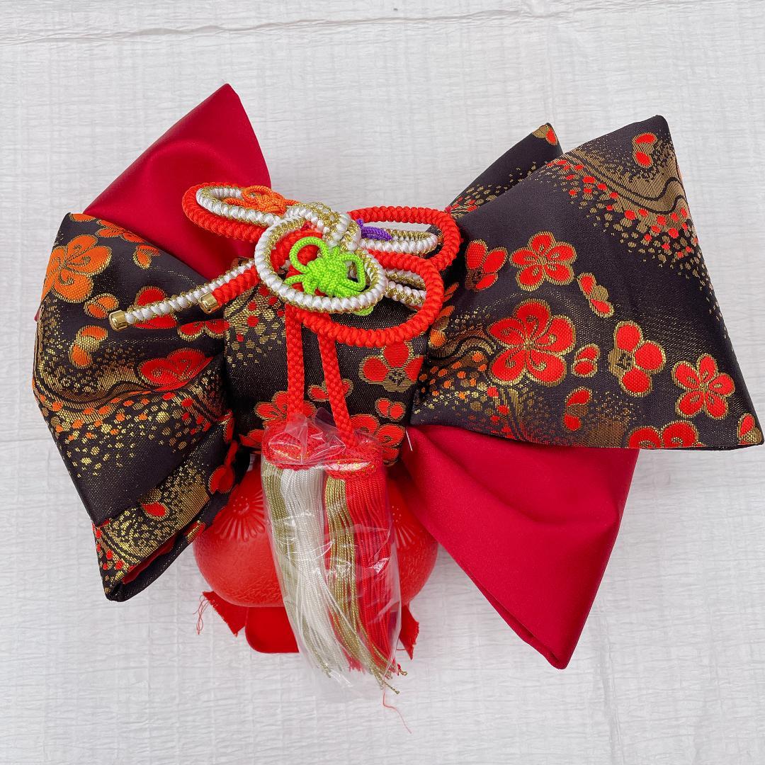 Ｙ★3299★ 女の子 七五三 飾り帯　はこせこセット 草履 女児 帯
