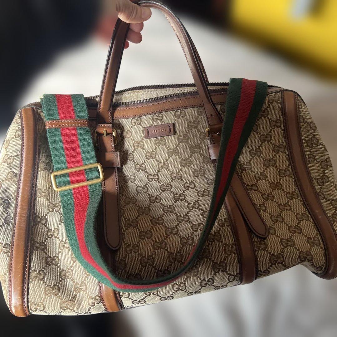 Gucci GGパターン ボストンバッグ