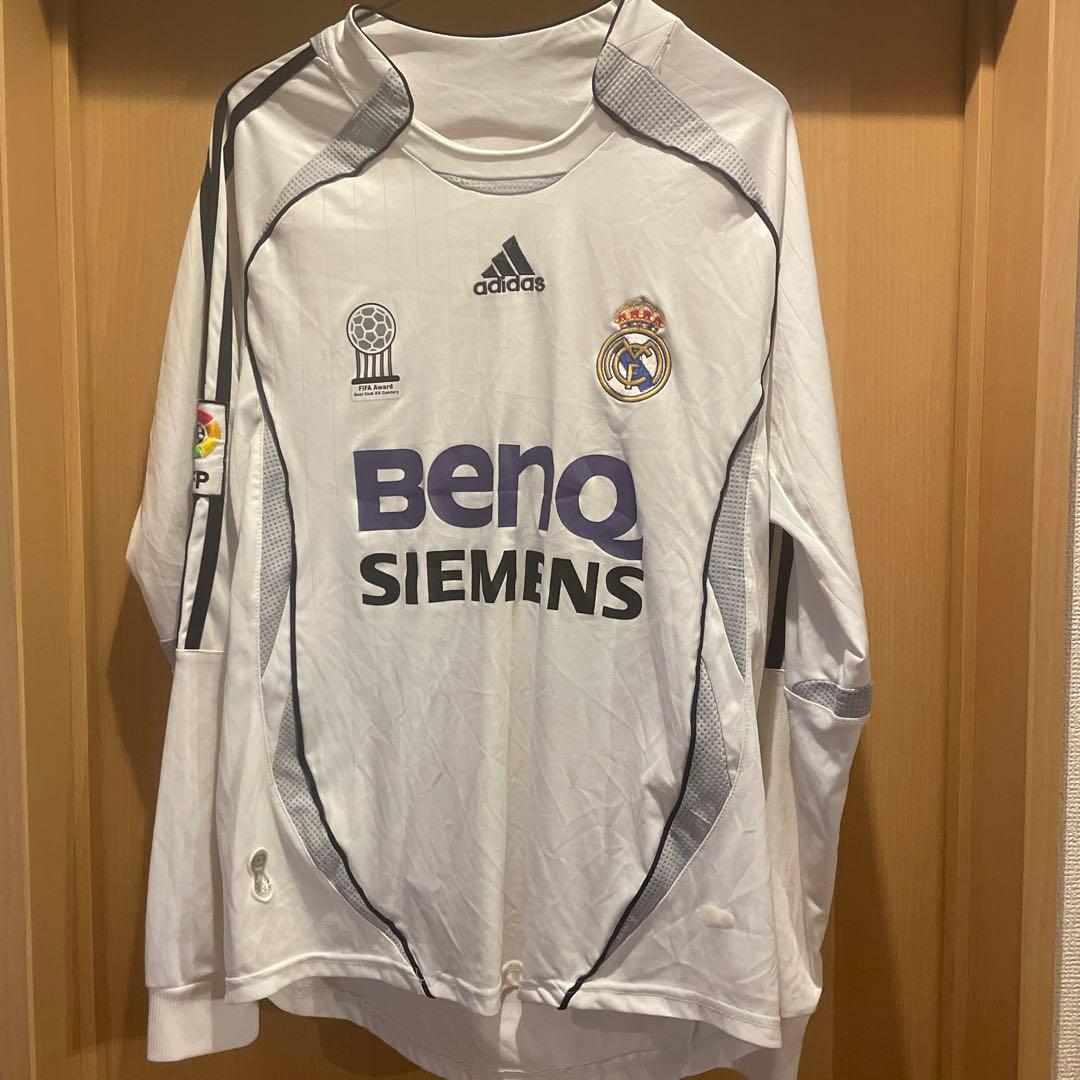 ベッカム　adidas レアル・マドリード　サッカー　ユニフォーム