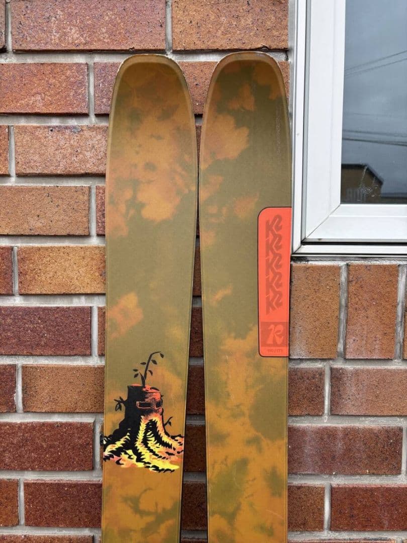 美品 板のみ K2 RECKONER 110 177cm バックカントリー