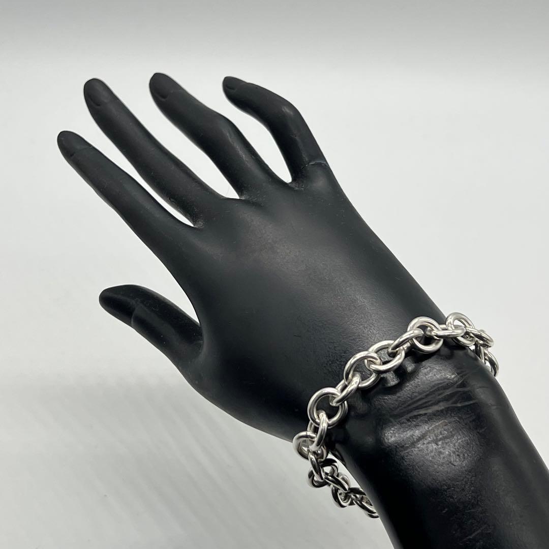 ティファニー TIFFANY&CO ハートタグ チェーン ブレスレット SV