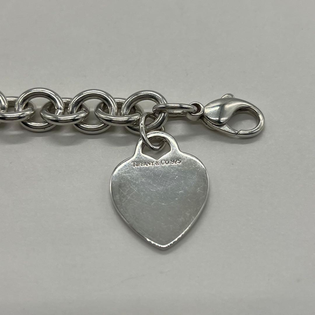 ティファニー TIFFANY&CO ハートタグ チェーン ブレスレット SV