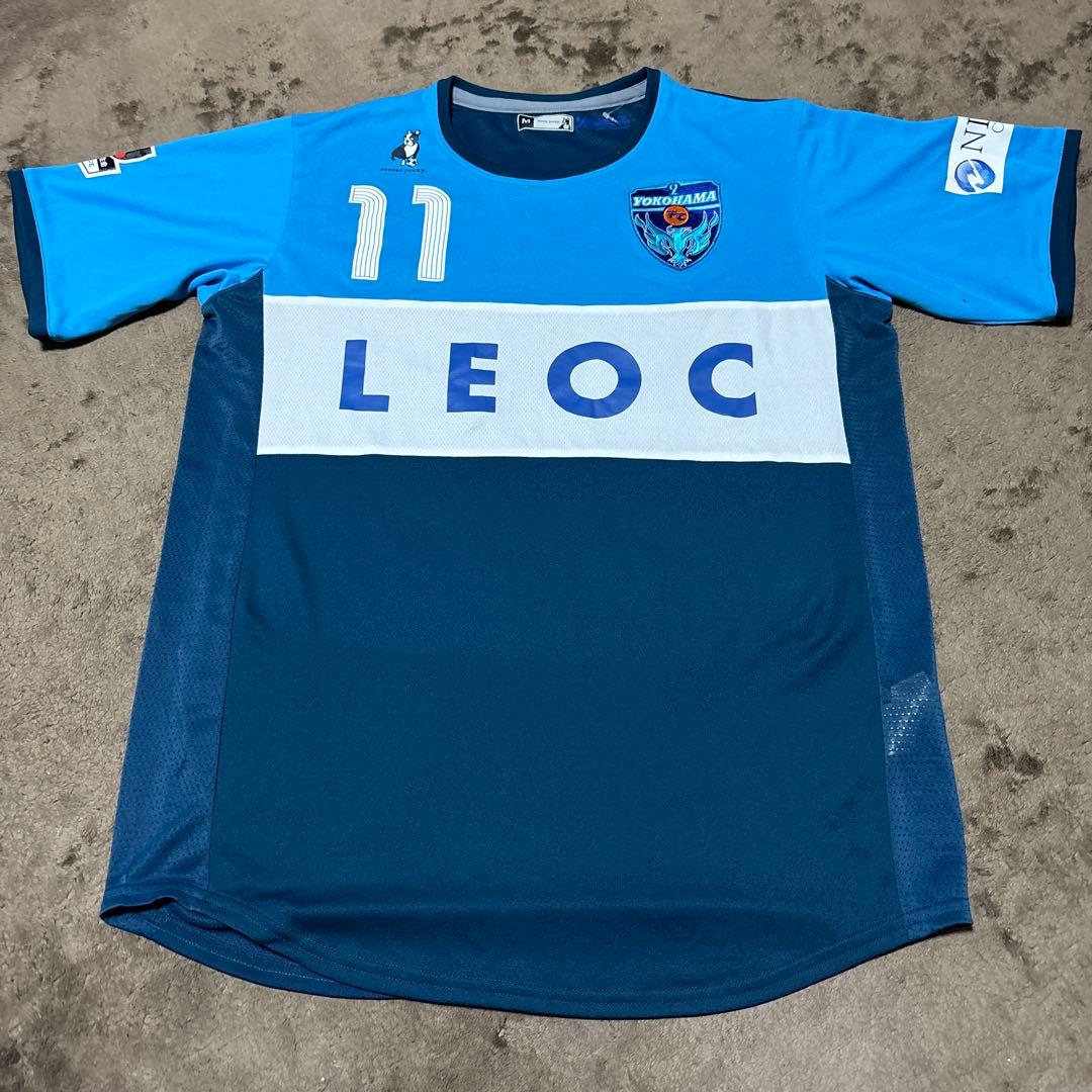 【未使用】横浜FC 三浦知良 2015 ホームユニフォーム サッカージャンキー