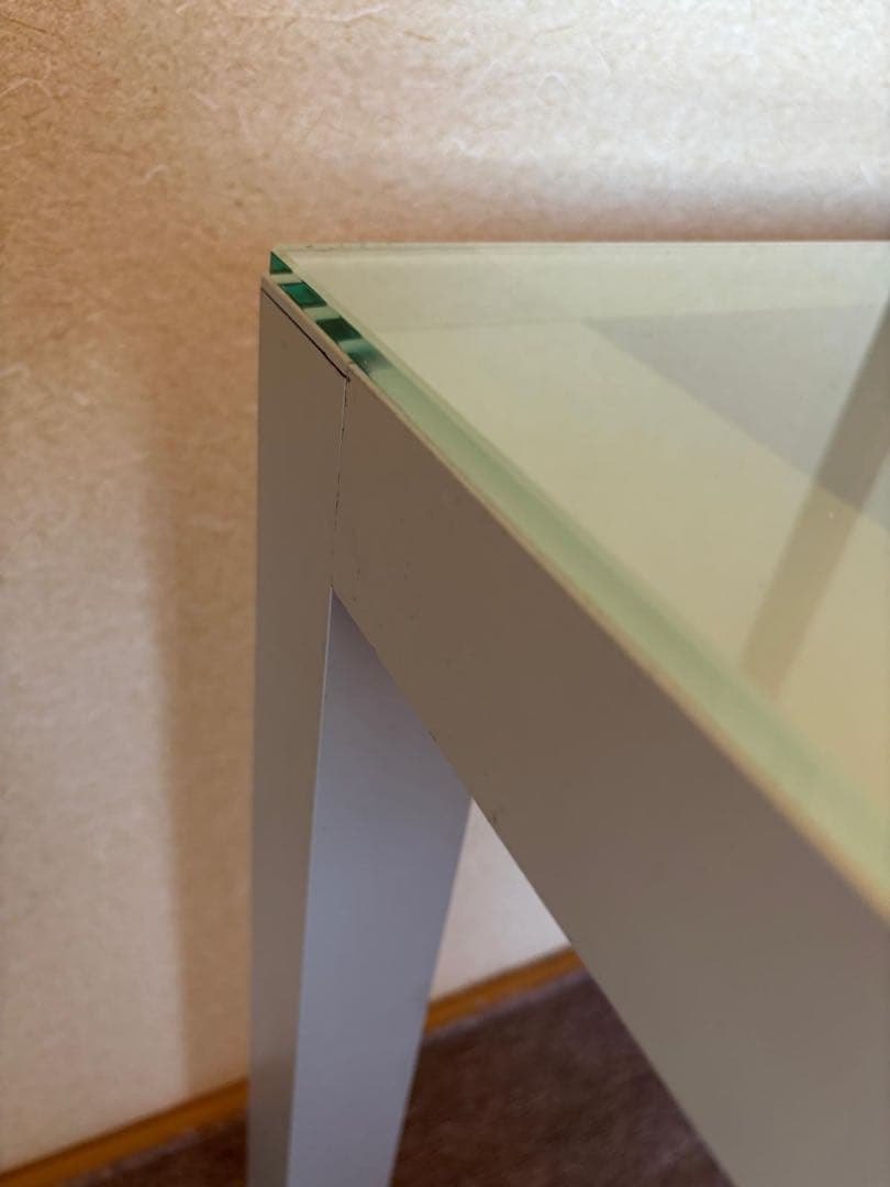 【廃盤・レア】MUJI 無印良品　ガラストップ　テーブル