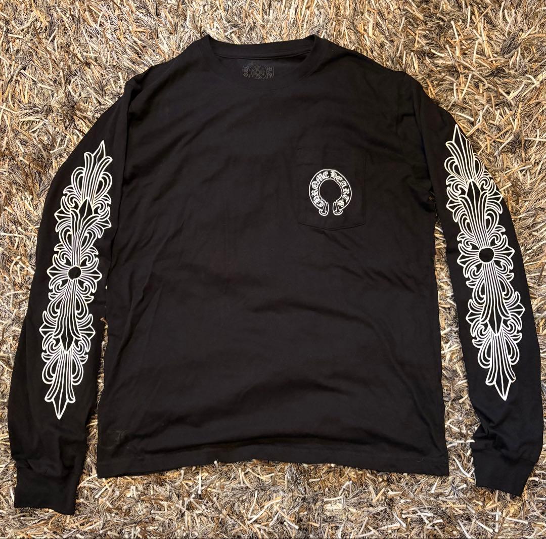 正規品　クロムハーツ　ロンt Lサイズ