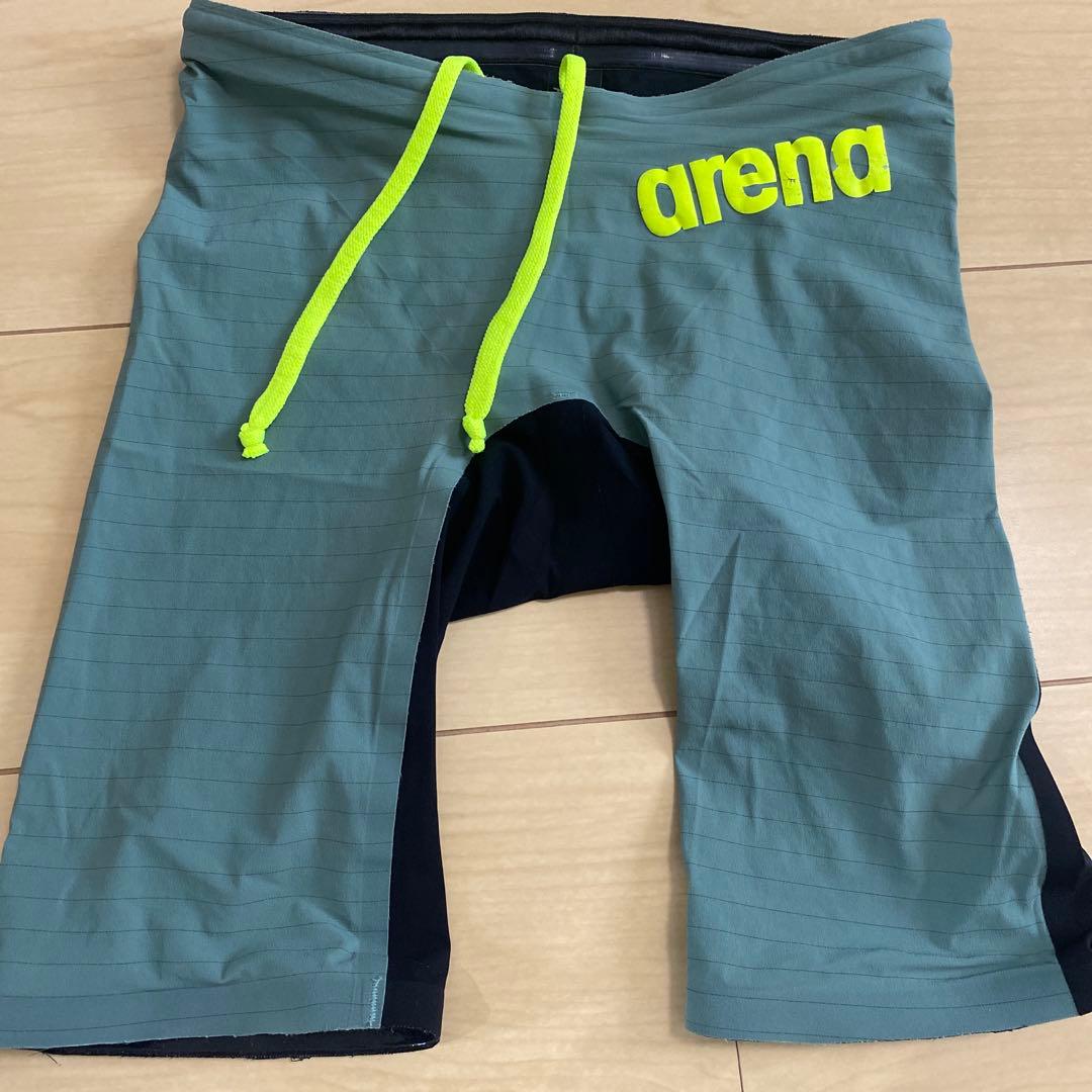 arena 競泳水着 グリーン　Sサイズ　（USA/UK 28）