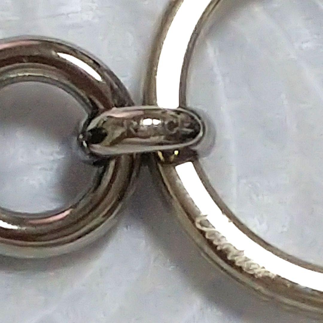 【送料無料】カルティエ キーリング 球体 シルバー金具