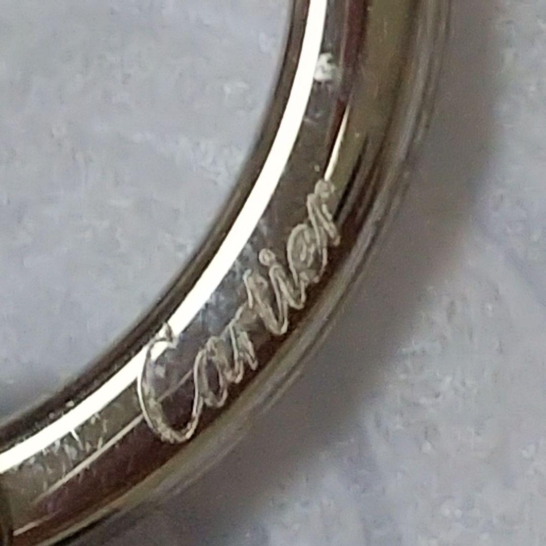 【送料無料】カルティエ キーリング 球体 シルバー金具