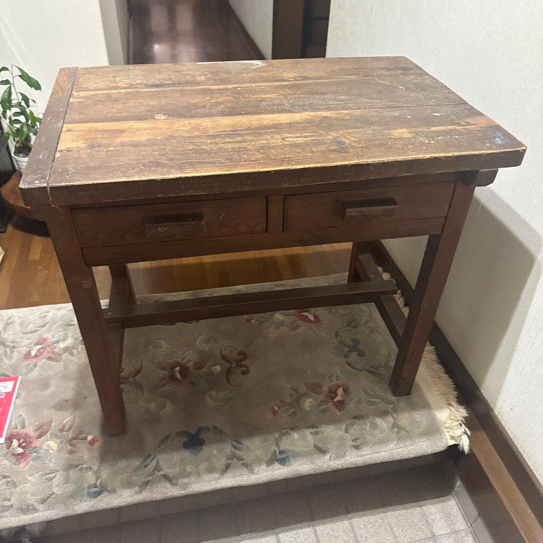 アンティーク勉強机 昭和レトロ