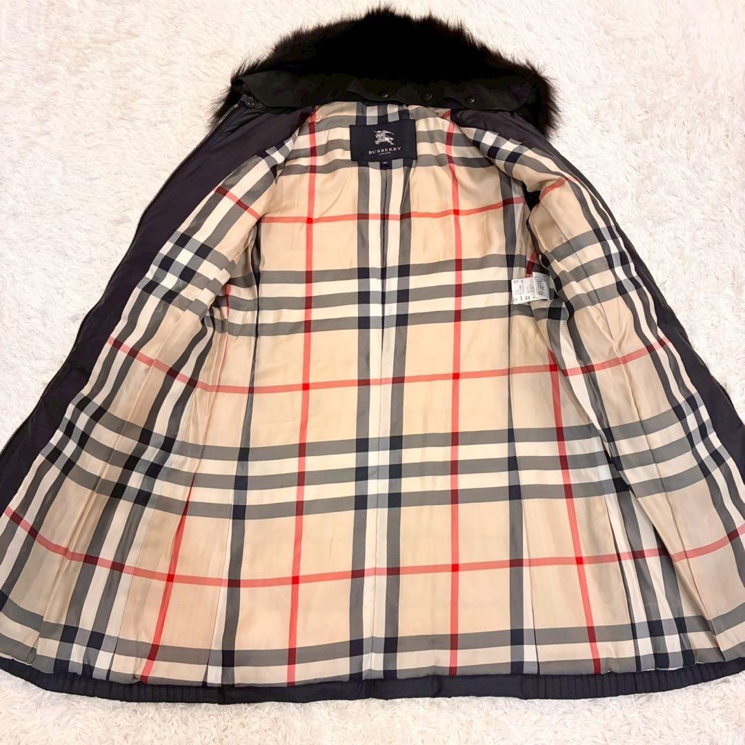 バーバリーロンドン トレンチコート ダウンライナー 4way フォックスファー