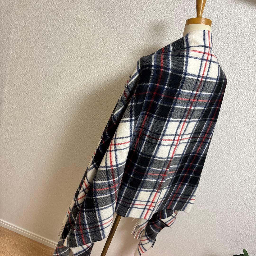 限定値下げ　新品タグ付き　国内購入　ジョンストンズ　カシミヤ　大判ストール