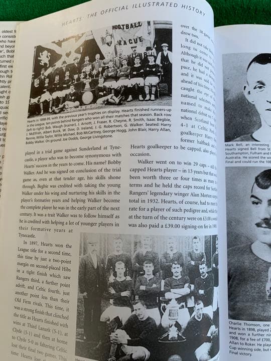 ハーツ(スコットランド・プレミア)公式・ヒストリーブック