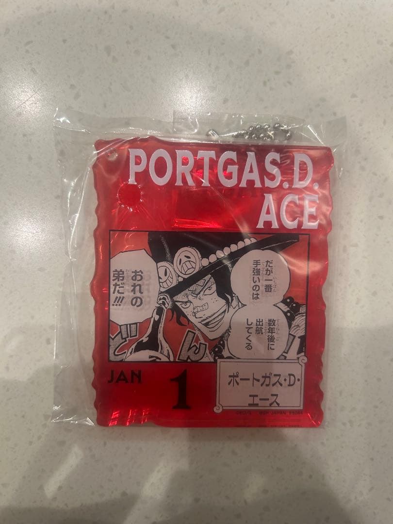 ONE PIECE BASE SHOP 一番くじ アクリルチャーム エース