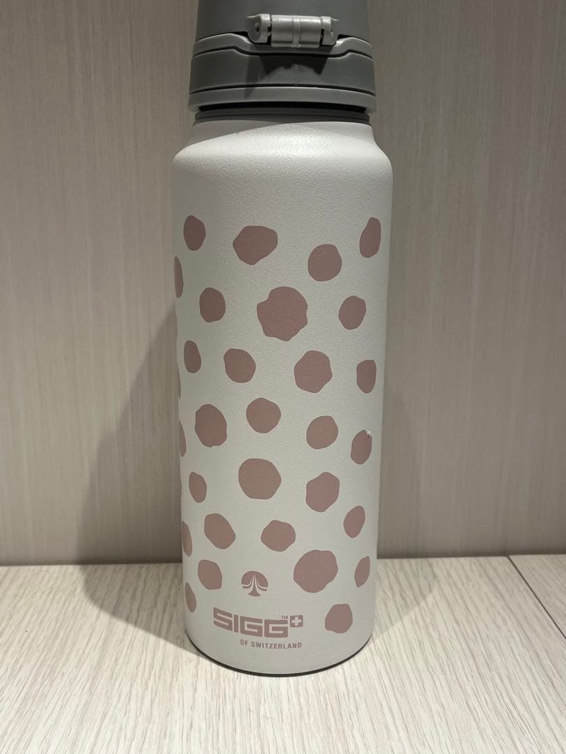 【限定非売品】SIGG Sukala 水筒 1.0L ホワイト・ピンクドット