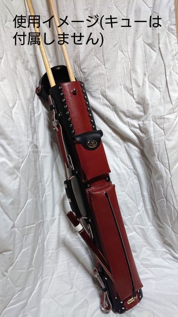 Vincitore ビリヤード キューケース 本革 (牛革製) 3B5S